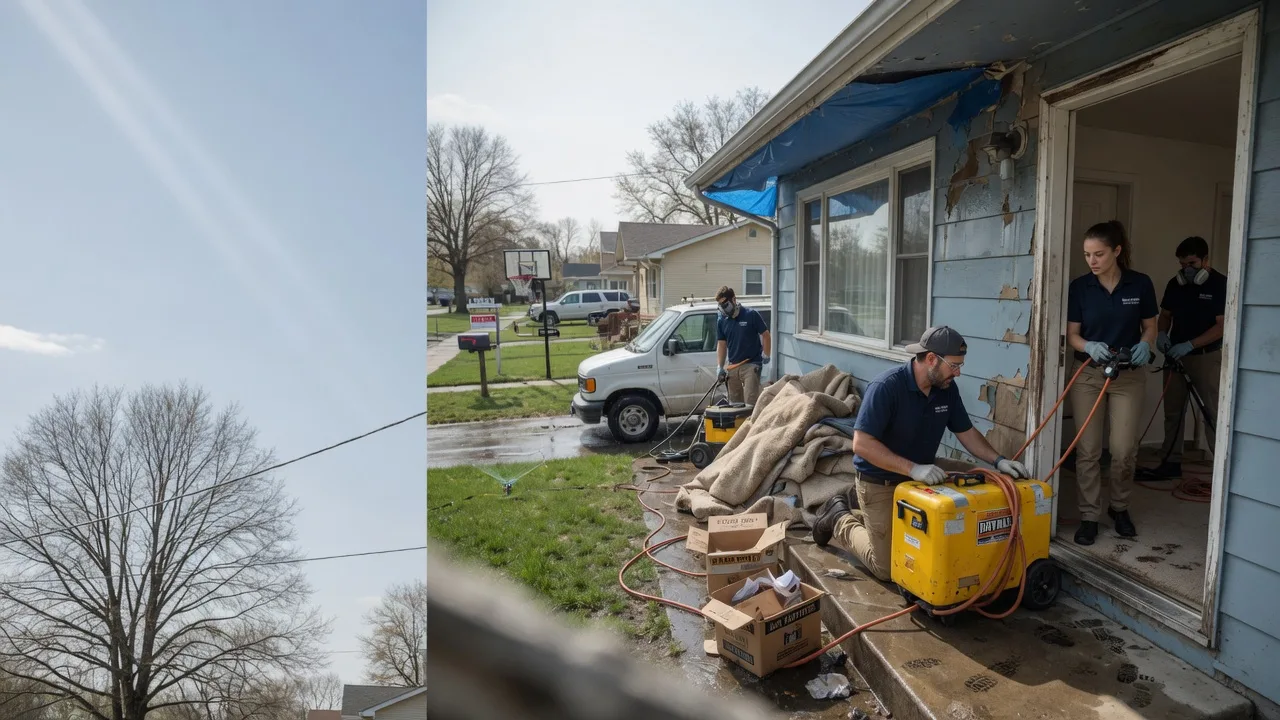 Basement Flood Cleanup in Floral, AR near me
